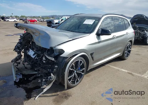 2020 BMW X3 M Competition из США, поврежденный, VIN 5YMTS0C05LLA57794